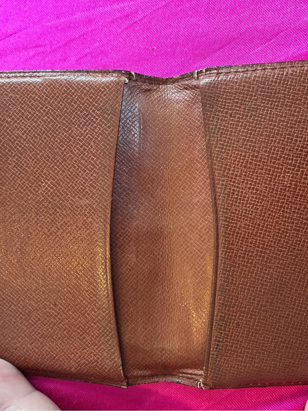 LOUIS VUITTON MONOGRAM CARD HOLDER *FAIR CONDITION* - Picture 7 of 11